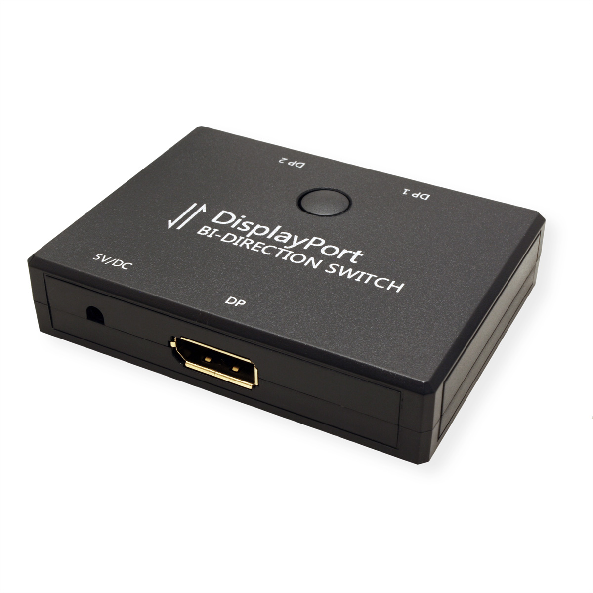 VALUE 4K DisplayPort DP-Video-Switch bidirektional Switch, 2fach