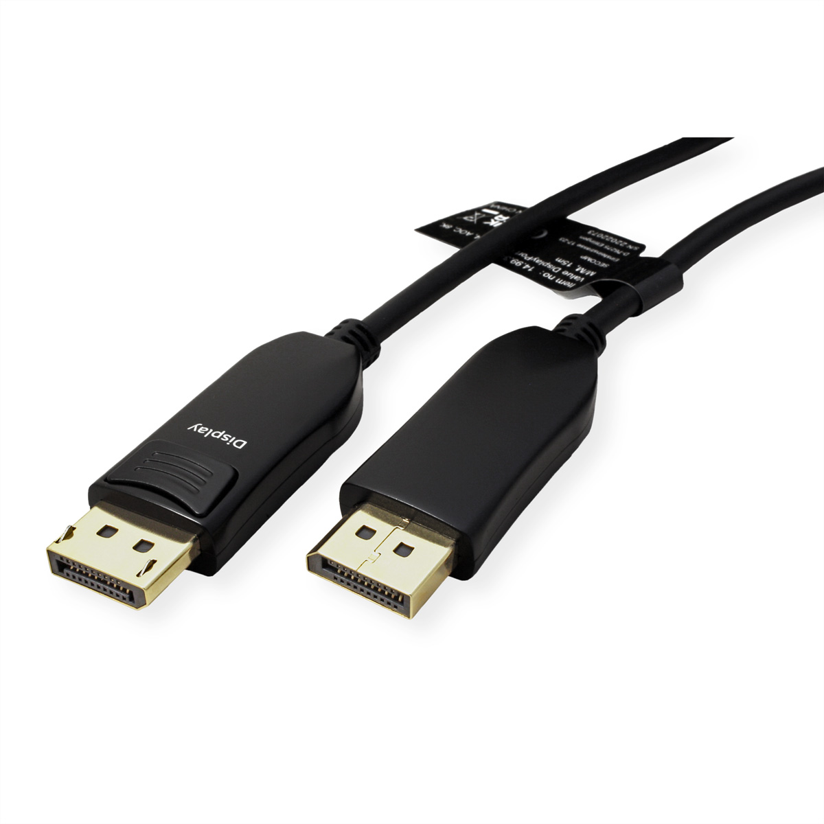 VALUE DisplayPort v1.4 (AOC), DisplayPort-Verlängerung, m Kabel ST/ST, 20