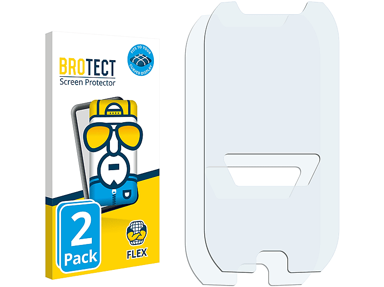 BROTECT 2x Flex Full-Cover Revenger) Curved 3D Vaporesso Schutzfolie(für