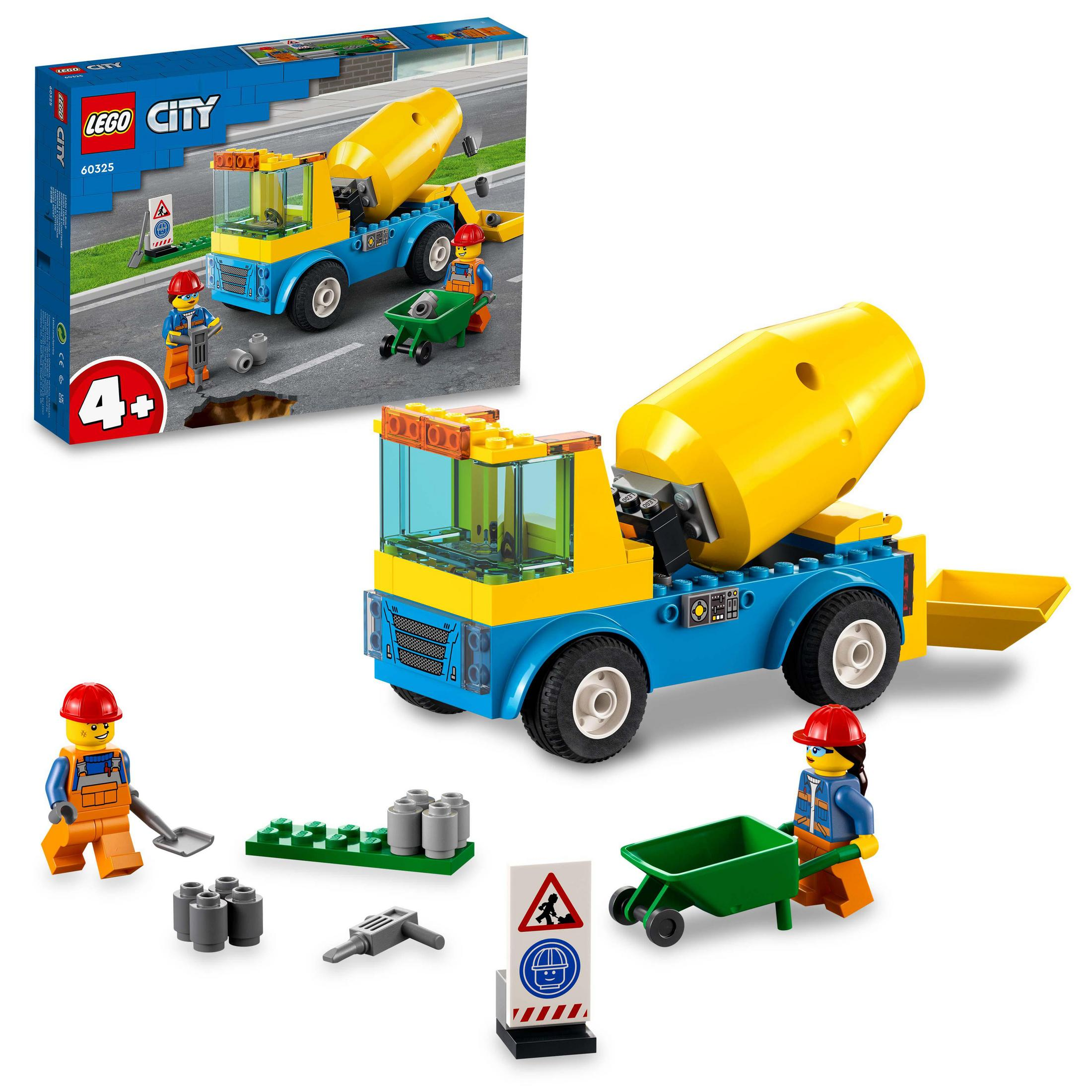 BETONMISCHER 60325 LEGO Bausatz