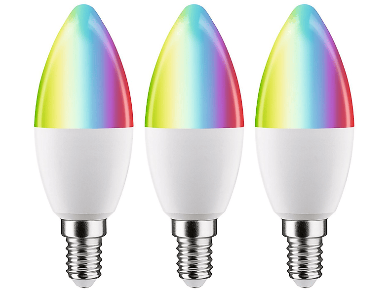 PAULMANN LICHT LED Kerze Farbwechsel (29152) LED RGBW|Tunable Leuchtmittel White