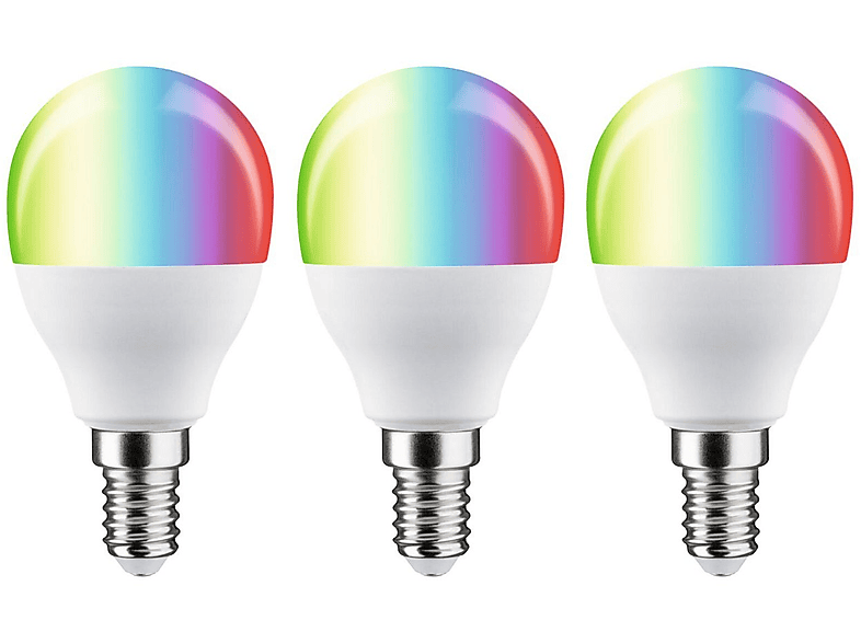 PAULMANN LICHT LED Tropfen (29154) LED Leuchtmittel Farbwechsel RGBW|Tunable White