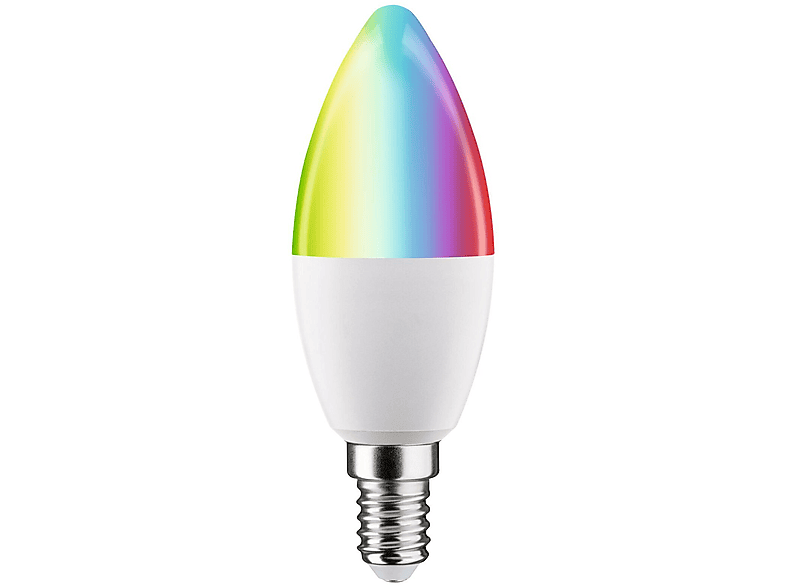 PAULMANN LICHT LED Kerze (29146) LED Leuchtmittel Farbwechsel RGBW|Tunable White