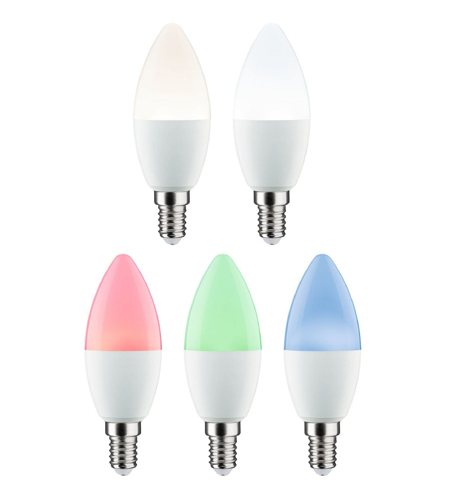 RGBW|Tunable PAULMANN White LED LED (29146) LICHT Kerze Leuchtmittel Farbwechsel