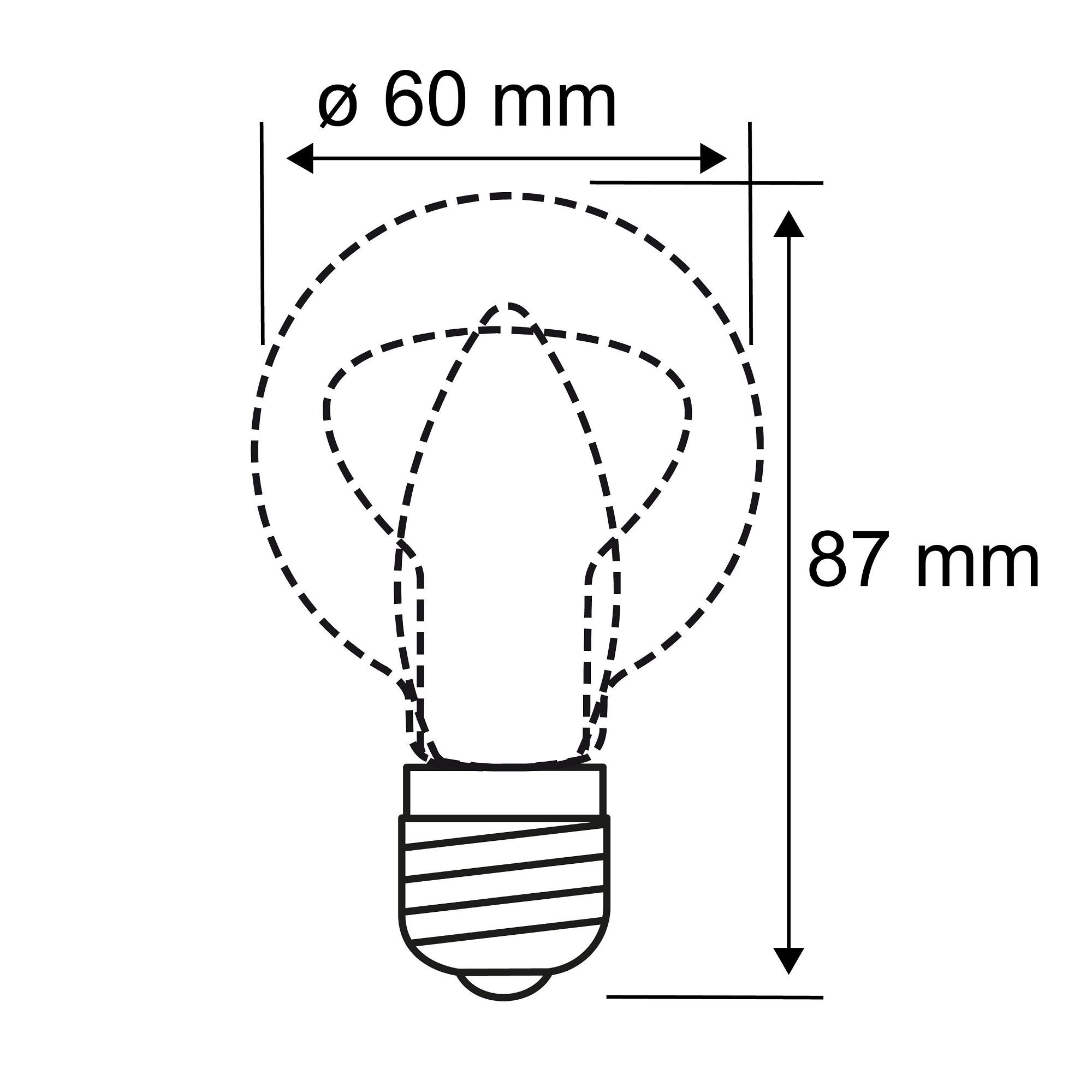 PAULMANN LICHT LED Globe (28989) Warmweiß Leuchmittel LED
