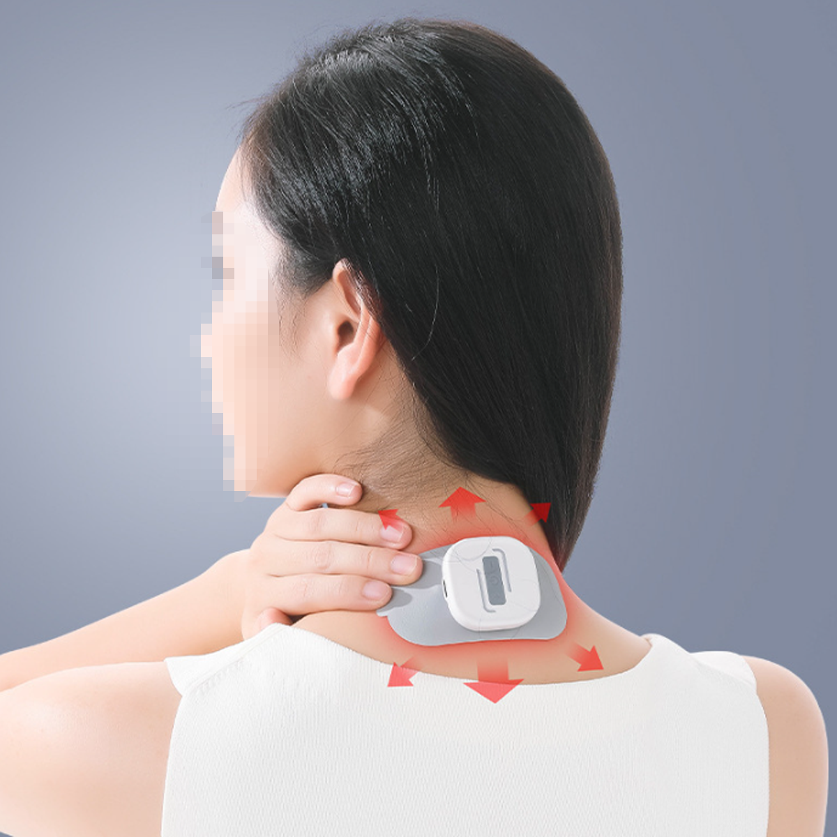 LACAMAX Wiederaufladbares Ganzkörpermassagegerät - Impulsmassage, tragen mehrere zu Modi, Massagegerät leicht