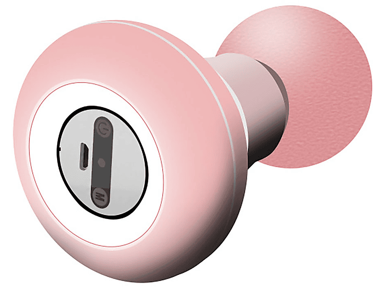 LACAMAX Pink mini Bequemer Massagegerät - Faszienmesser Vibration, 6-stufige Starke Schaltung