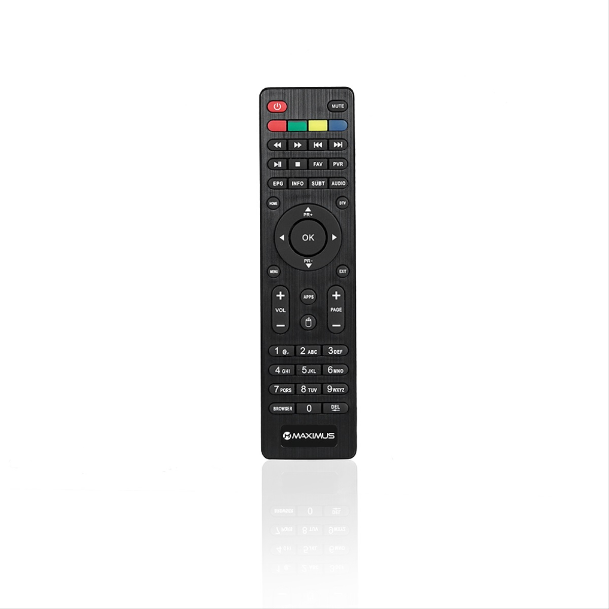 MAXIMUS 5.0 mit DVB-S2, HD Receiver Fernbedienung und Schwarz) Box Sat-Receiver TV - Wlan HDMI (PVR-Funktion