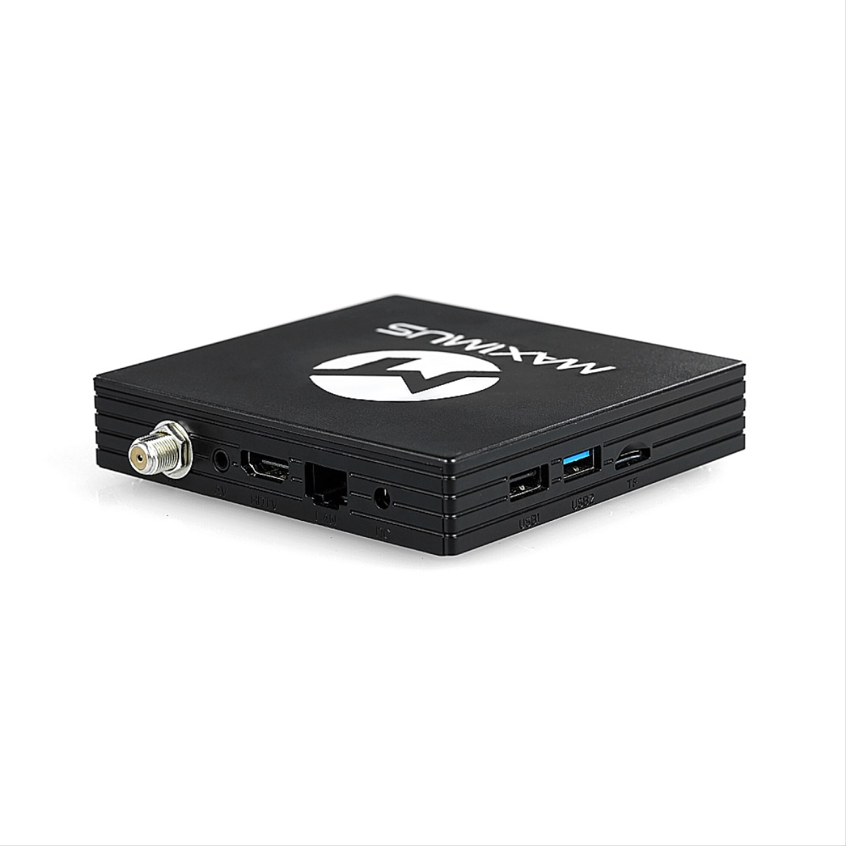 MAXIMUS 5.0 (PVR-Funktion, - Box und mit DVB-S2, TV Receiver Fernbedienung HDMI Schwarz) Sat-Receiver Wlan HD