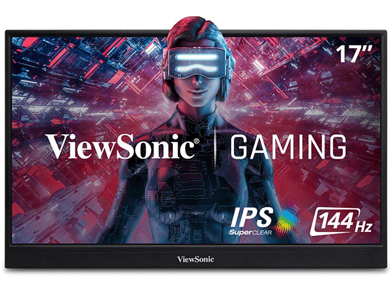 Monitor gaming - VIEWSONIC Viewsonic VX Series 17" LED IPS FullHD 144Hz Negro