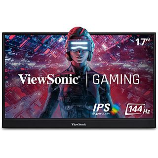 Monitor gaming - VIEWSONIC Viewsonic VX Series 17" LED IPS FullHD 144Hz Negro, 17 ", Full-HD, 4 ms, 60 Hz, Negro