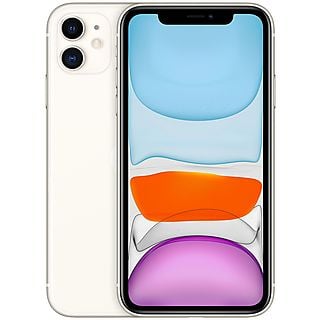 REACONDICIONADO C: Móvil - APPLE iPhone 11, White, 128 GB, 6,1 ", NA, ios