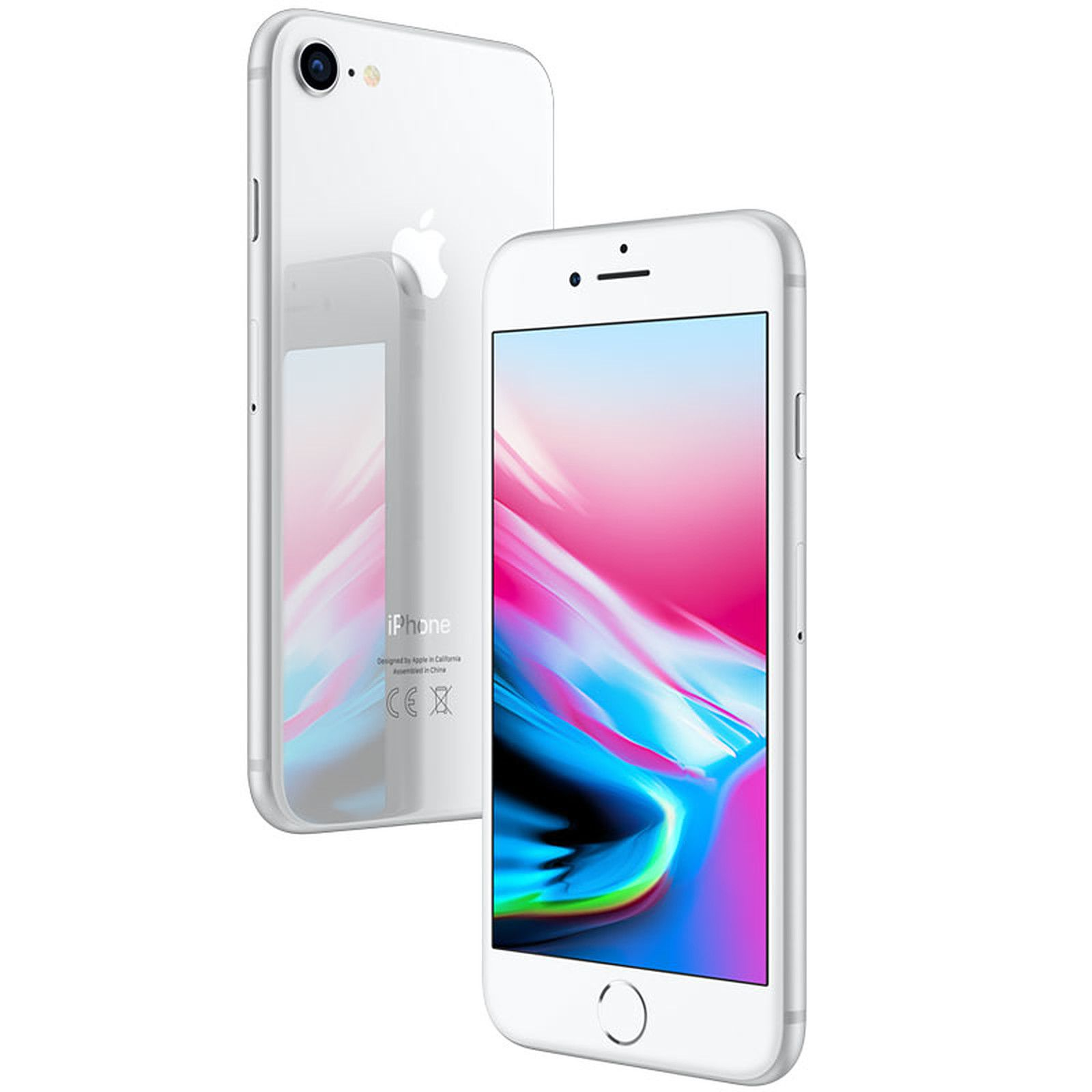 APPLE REFURBISHED (*) iPhone Silber 128 128 GB 8 GB