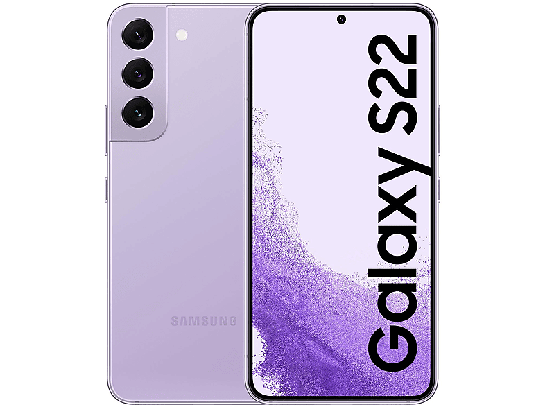 GB (*) (dual sim) S22 violett Dual SAMSUNG Galaxy SIM 128 GB 128 REFURBISHED