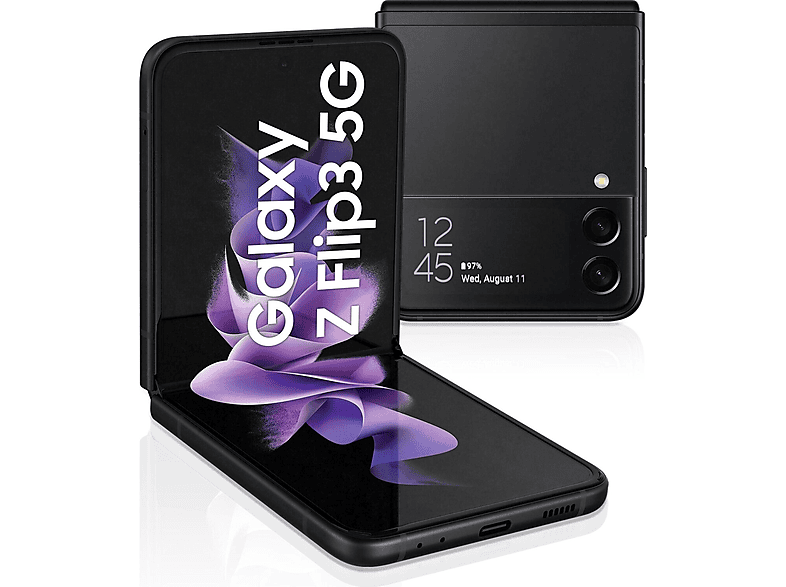 SAMSUNG REFURBISHED (*) Galaxy Z Flip3 128 GB 128 GB schwarz