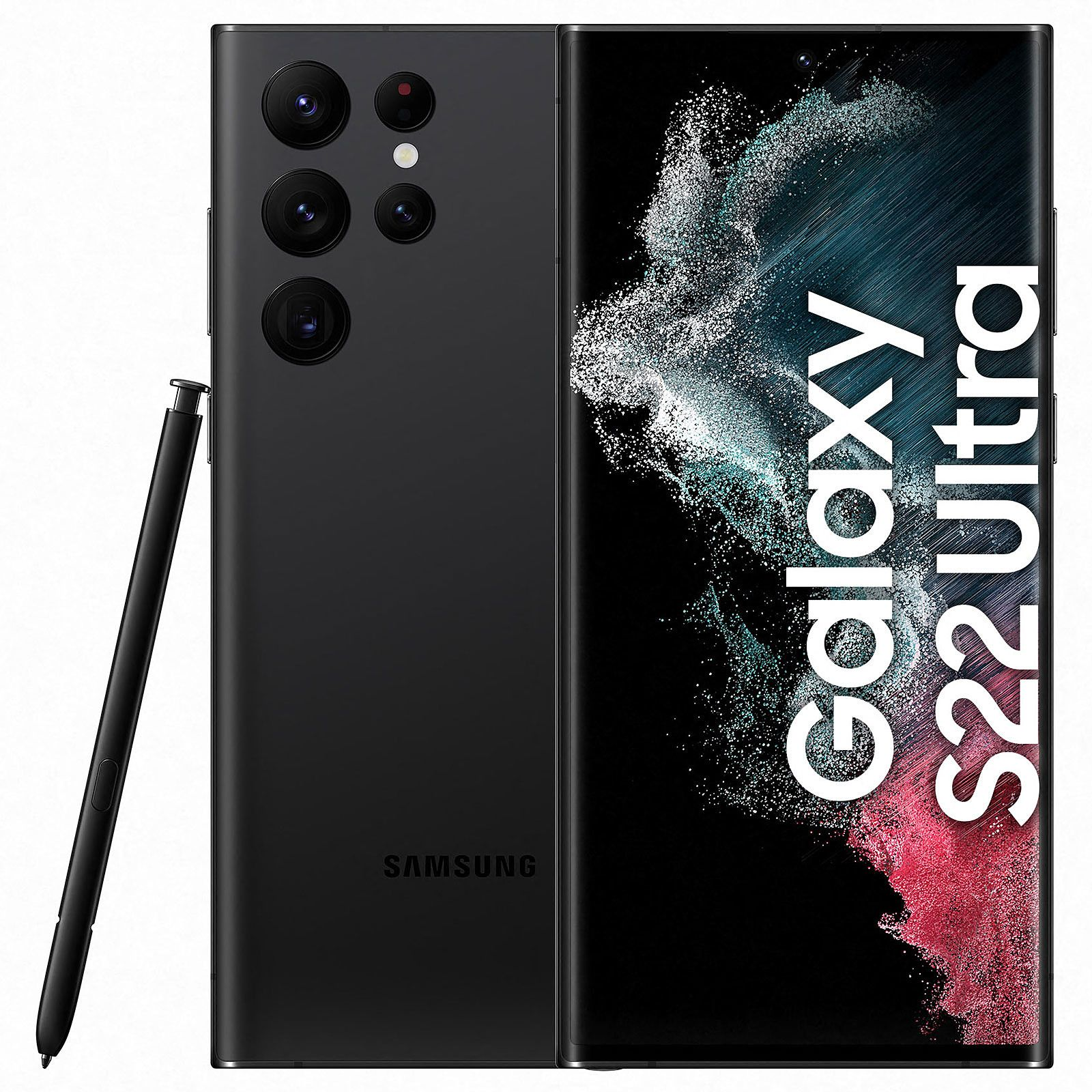 SAMSUNG REFURBISHED (*) schwarz Galaxy 256 Dual GB GB S22 Ultra (dual SIM sim) 256