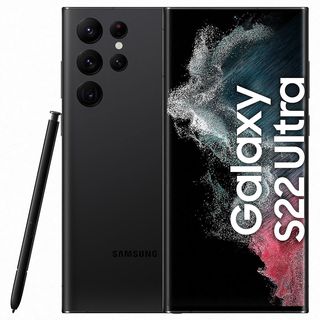 REACONDICIONADO C: Móvil - SAMSUNG Galaxy S22 Ultra (dual sim), Black, 128 GB, 6,8 ", NA