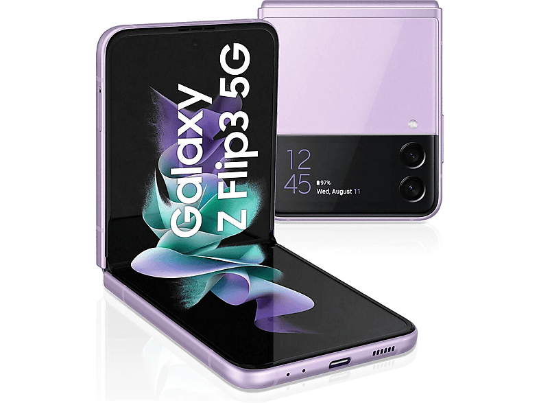 SAMSUNG REFURBISHED (*) Galaxy Z violett 128 GB 128 Flip3 GB