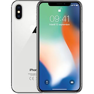 REACONDICIONADO C: Móvil - APPLE iPhone X, Silver, 64 GB, 5,8 ", NA, ios