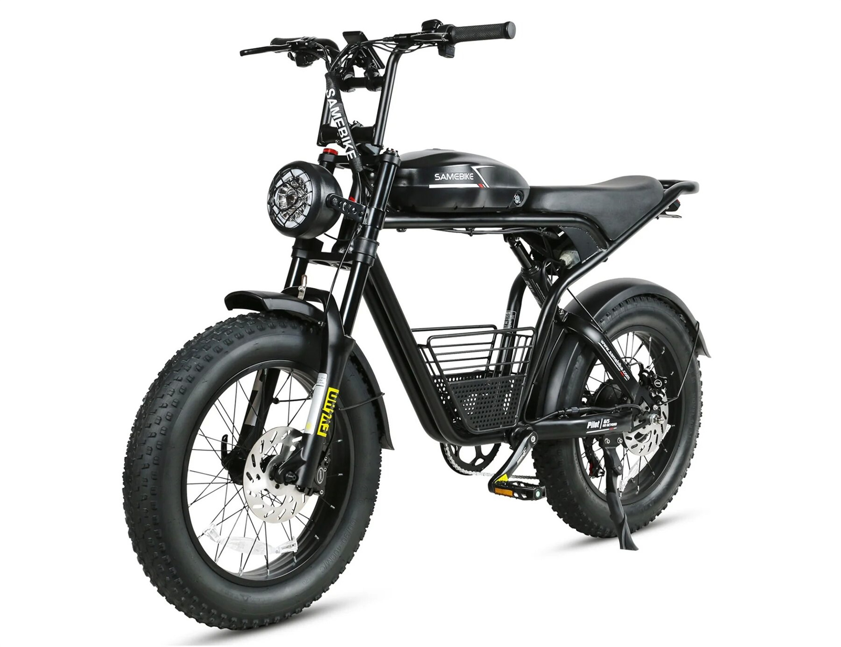 Unisex-Rad, Mountainbike Weiß) E-BIKE 20 Zoll, SAMEBIKE (Laufradgröße: