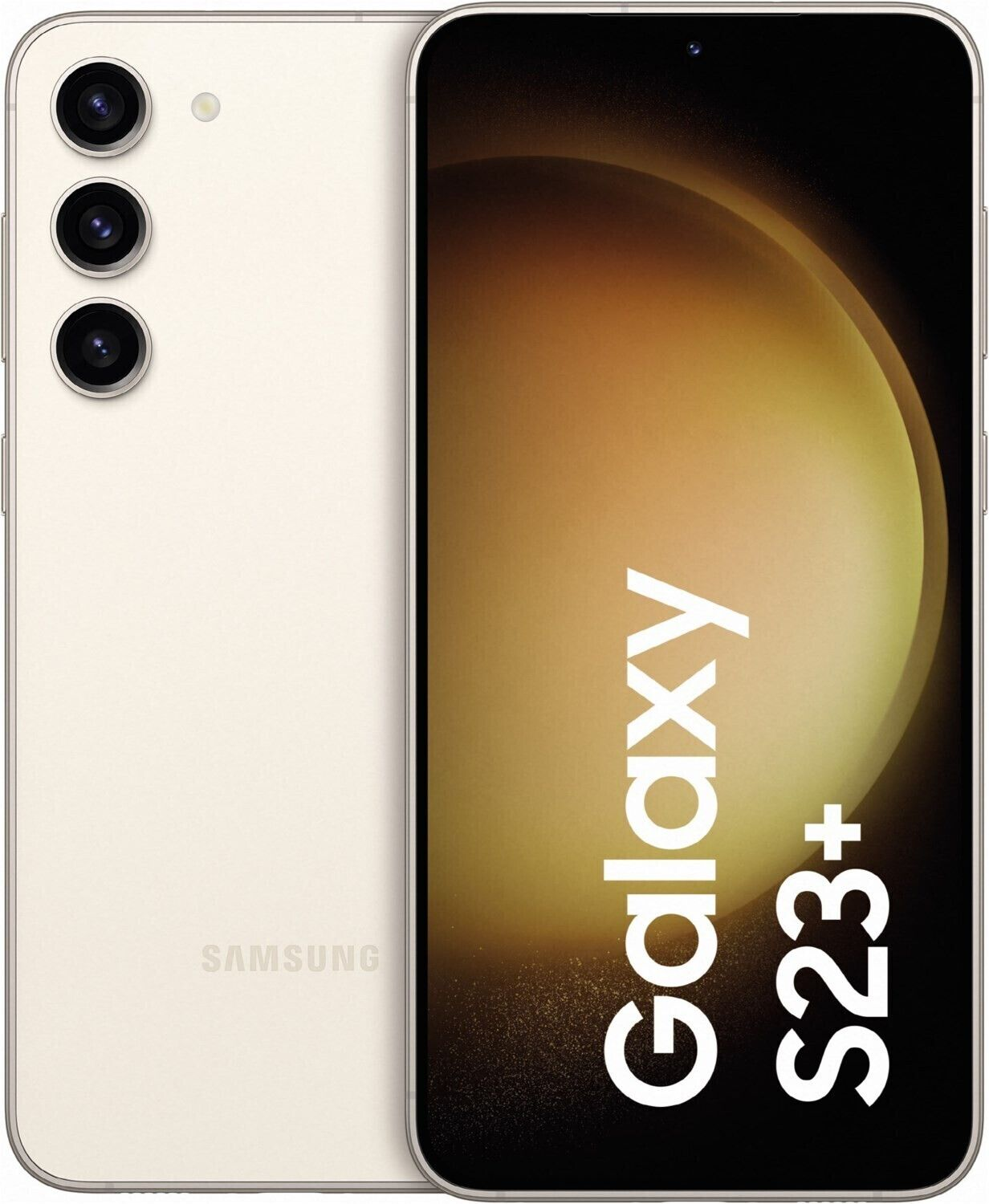 SAMSUNG Dual GB SIM S23+ 256 Galaxy weiß 5G (*) REFURBISHED 256GB