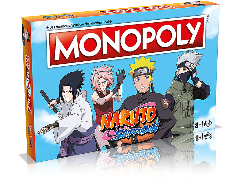 (deutsch) MOVES Brettspiel WINNING Naruto Monopoly