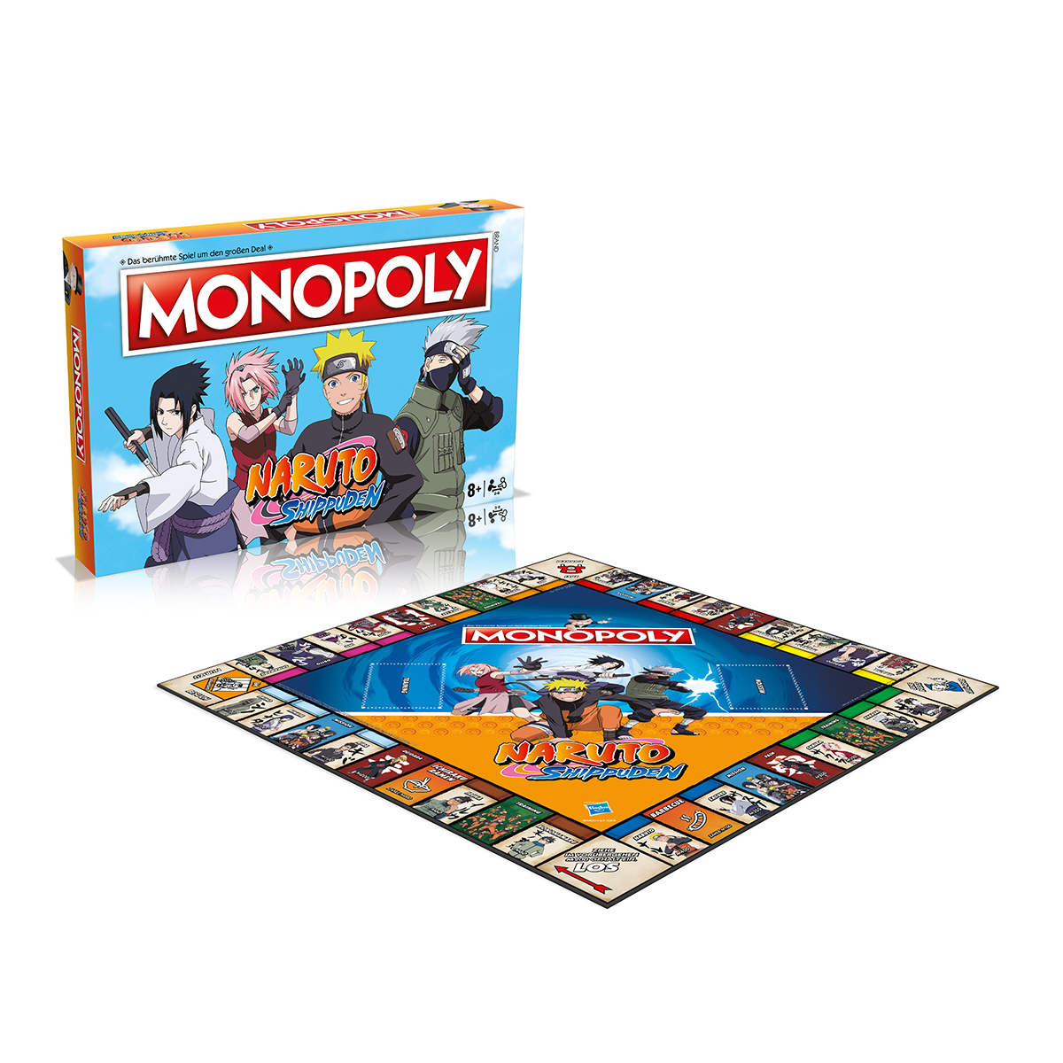 Naruto (deutsch) Brettspiel WINNING Monopoly MOVES