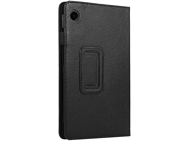 / Silikon Samsung Aufstellbare Schwarz Cover Full Kunstleder, für Tablethülle / Kunststoff Kunst-Leder WIGENTO Tasche