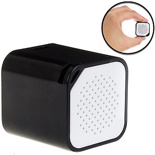 Altavoz inalámbrico - DAM ELECTRONICS Bluetooth SmartBox Y88B Mini cúbico con manos libres, Bluetooth, Negro