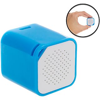 Altavoz inalámbrico - DAM ELECTRONICS Bluetooth SmartBox Y88B Mini cúbico con manos libres, Bluetooth, Azul