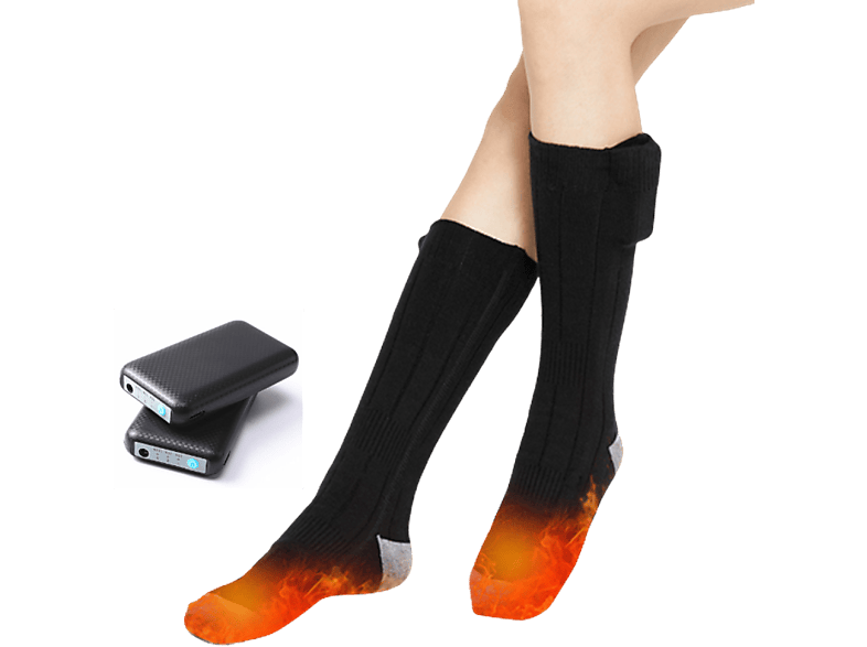 INF Beheizte mAh 4000 Socken Batteriebeheizte Socken