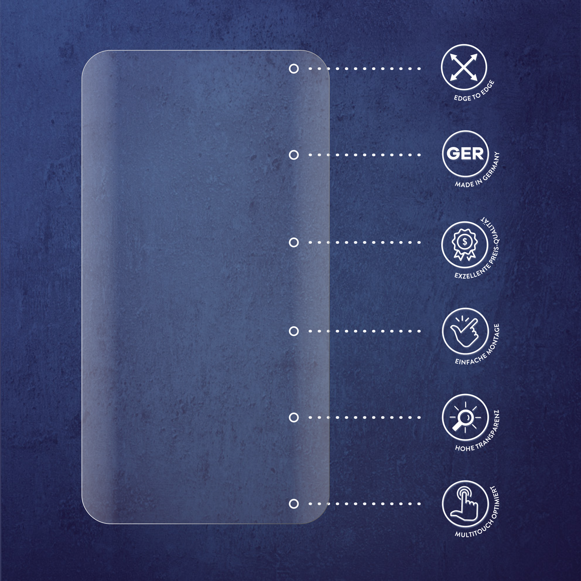 Lunso Beschermfolie - Screen Protector - Samsung Galaxy S21 Plus