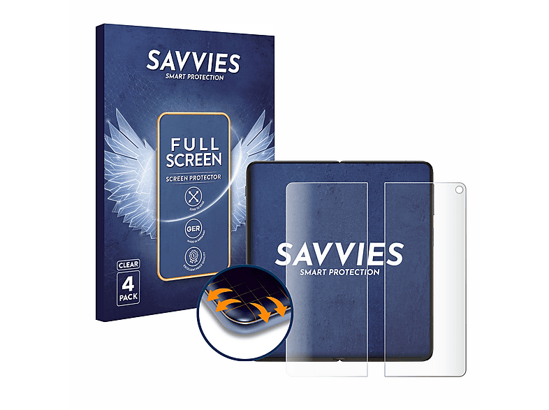 Savvies 6x Displayschutzfolie Für Olympus OM-D E-M1X – Ultra-transparent, Kratzfest, Made In Germany