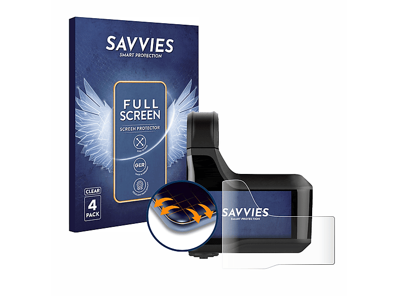 Savvies 4 Pièces Full-Screen Ecran Protection Pour Shimano