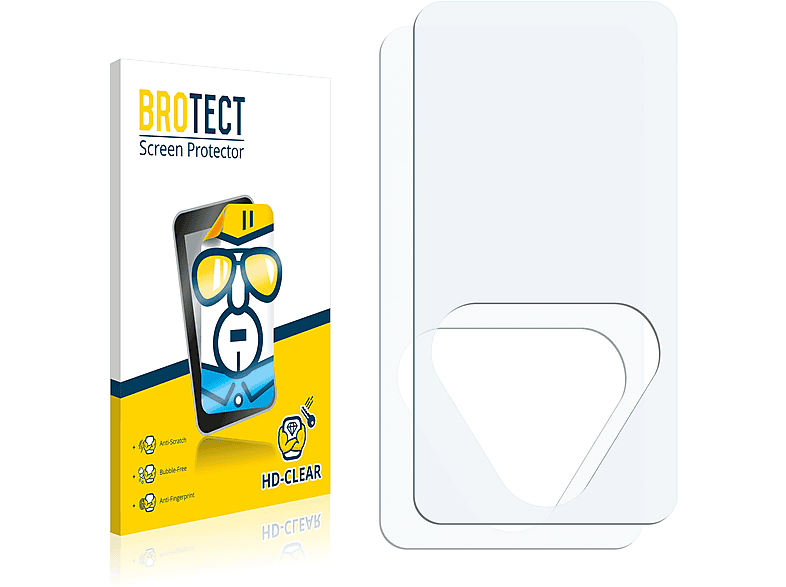 BROTECT 2x Schutzfolie(für Target mini) klare Vaporesso