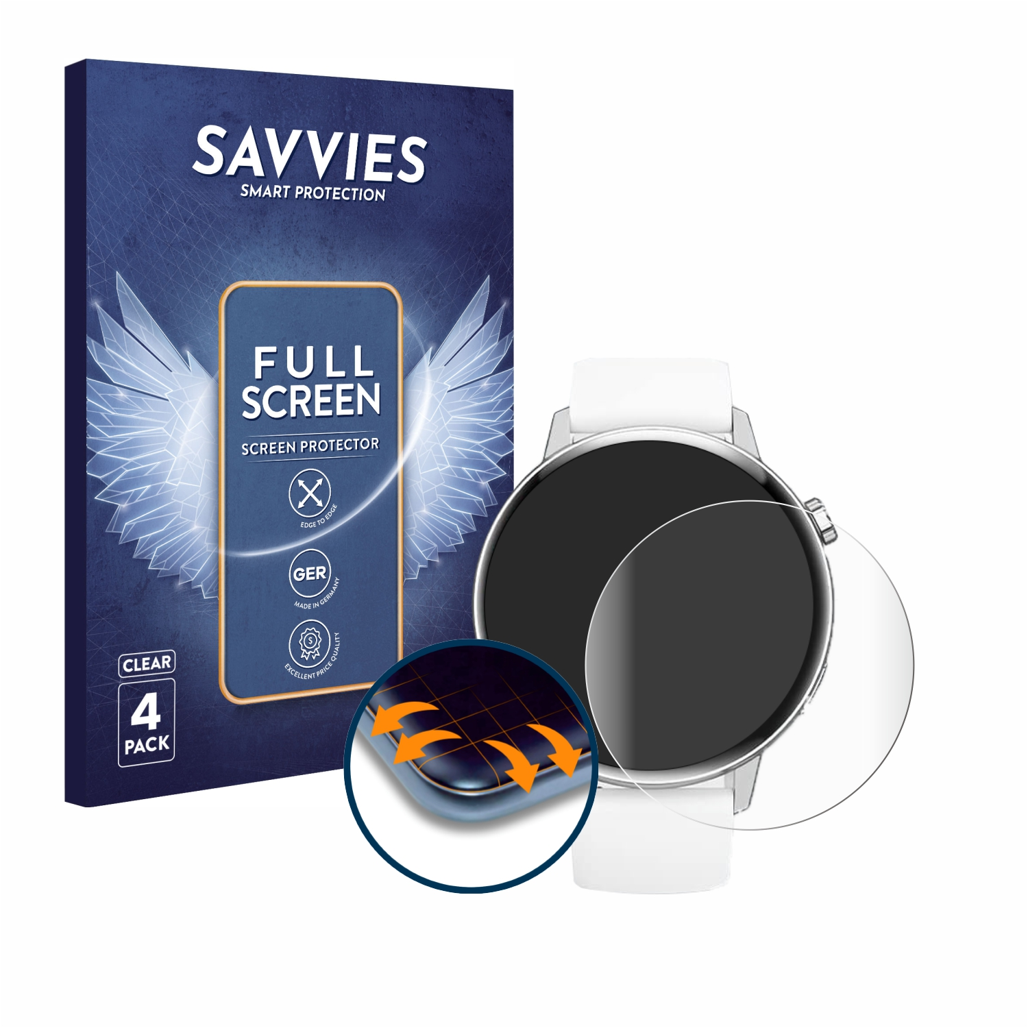 SAVVIES 4x Flex Full-Cover 1.32\