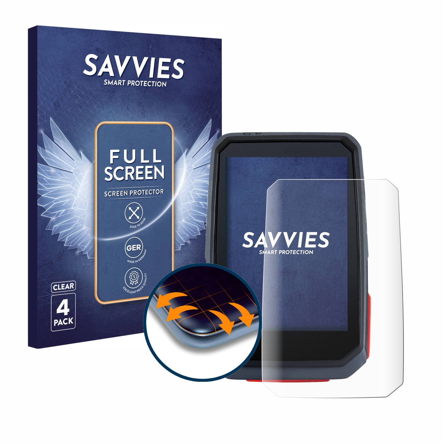 Sigma SAVVIES Curved 4.0) ROX Schutzfolie(für Full-Cover 4x 3D Flex