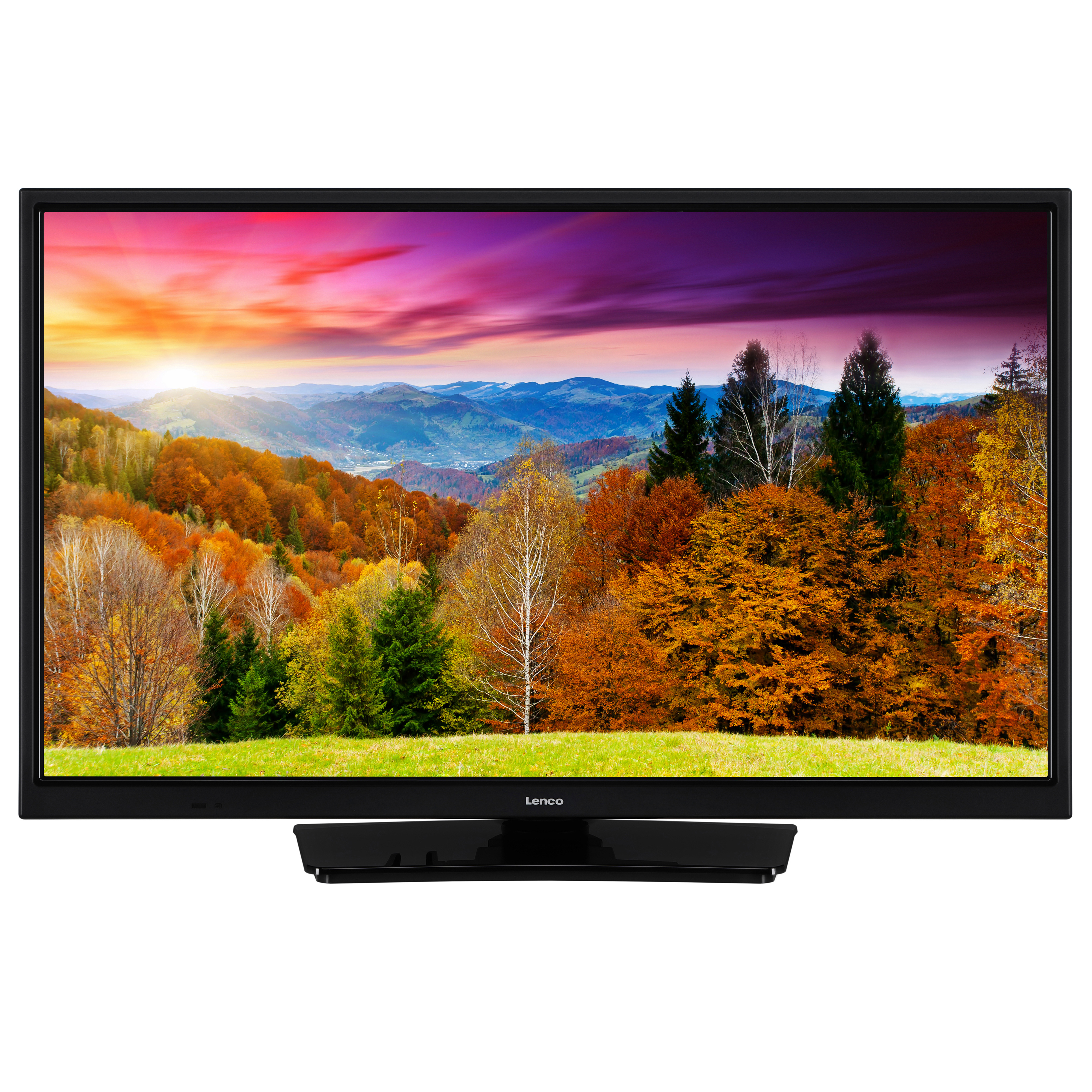 Android) HD, LED - 24 / Zoll Bluetooth LENCO mit (Flat, - 61 cm, LED-2463BK Fernseher TV
