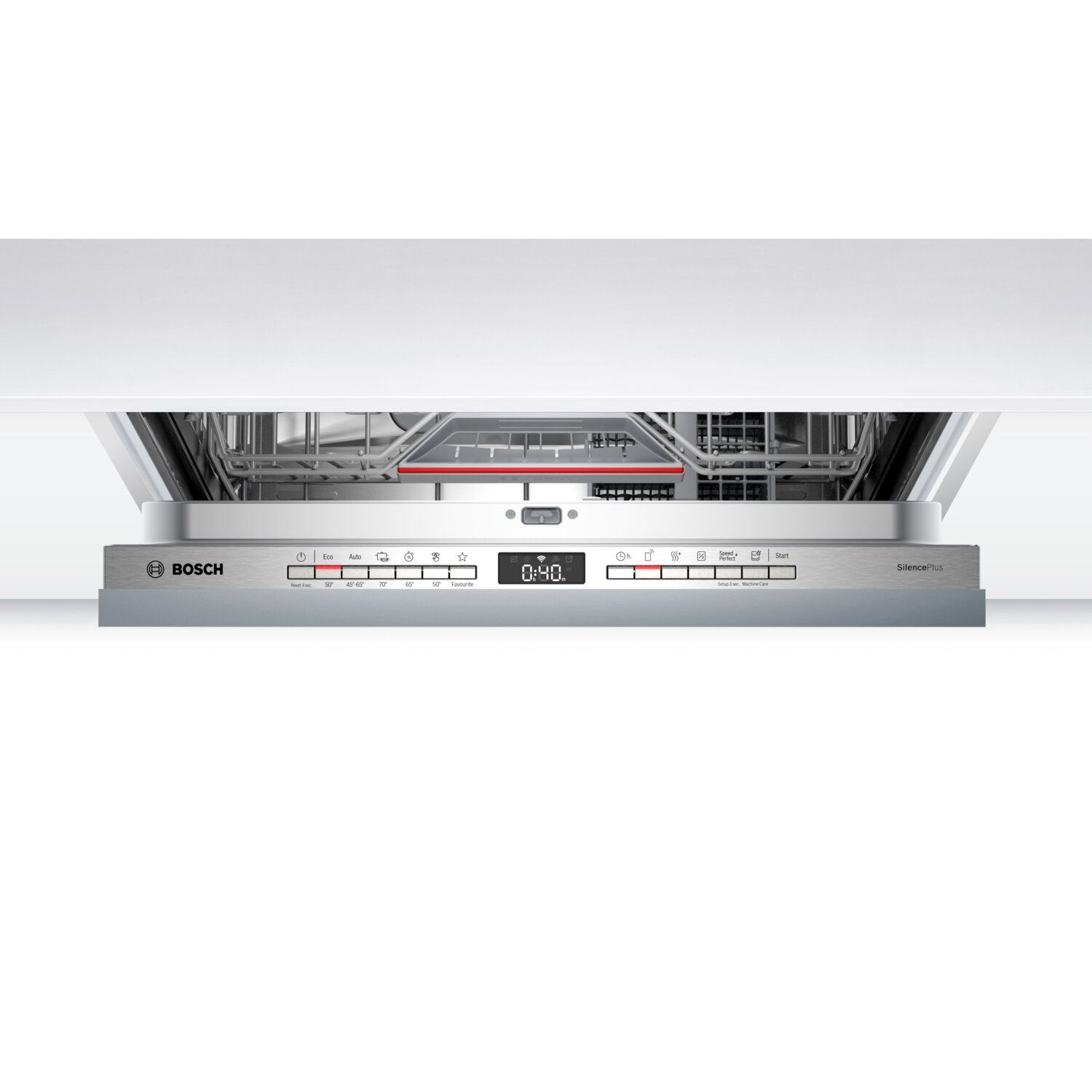 BOSCH REFURBISHED (*) SMV4HAX48E Serie (vollintegrierbar mm dB D) Serie (Besteckkorb, (A), 4 44 Geschirrspüler 598 breit, 4