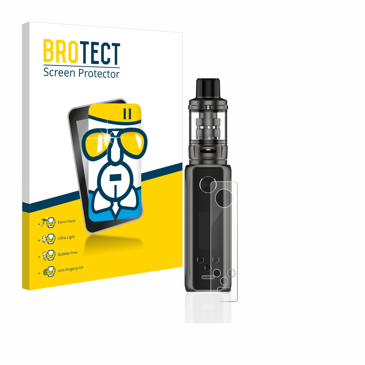 BROTECT Airglass klare Schutzfolie(für Vaporesso Mod) 80 Target