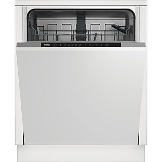 Lavavajillas integrable 60 cm - BEKO 209888075, 5 programas, 598 mm, Inox