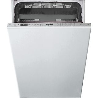 Lavavajillas integrable 45 cm - WHIRLPOOL WSIO 3T223 PCE X, 10 servicios, 7 programas, 448 mm, Inox