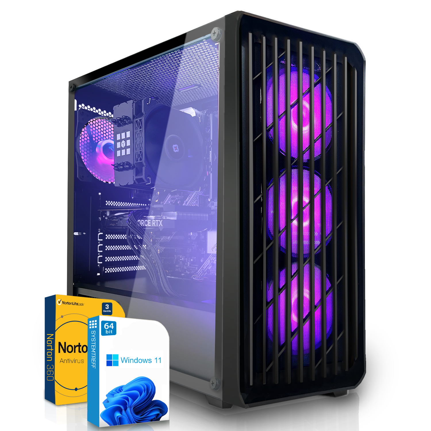 Prozessor, 11 Core™ 3050 SYSTEMTREFF RTX™ GB mSSD, Gaming Gaming Windows GB GeForce Pro, PC mit Intel 512 Core i5 i5-12600K, RAM, NVIDIA 16 Intel®