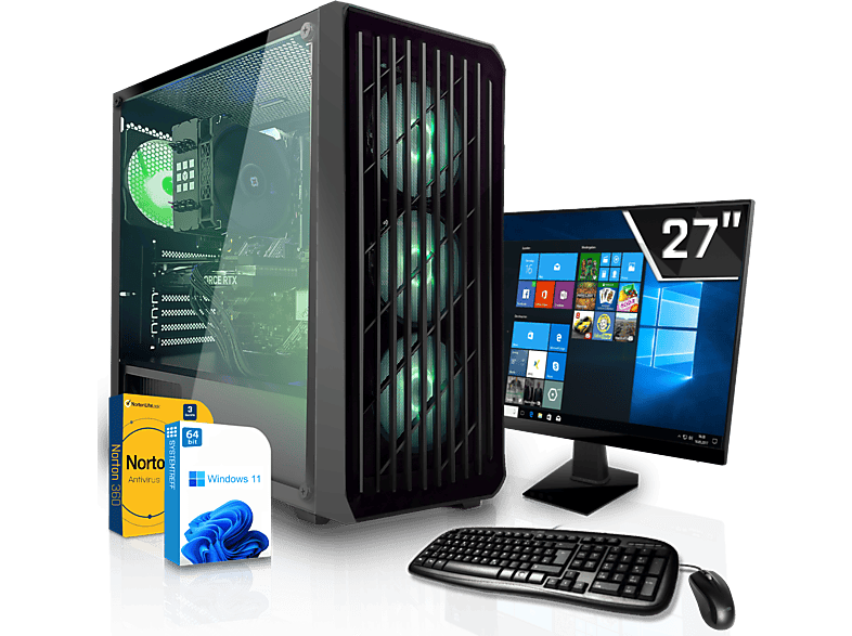 SYSTEMTREFF Gaming Komplett AMD 8 7 Vega 4 5 RX PRO 4650G AMD GB Ryzen - PC mit mSSD, Core, GB RAM, PRO 512 4650G, Radeon GB Komplett Prozessor