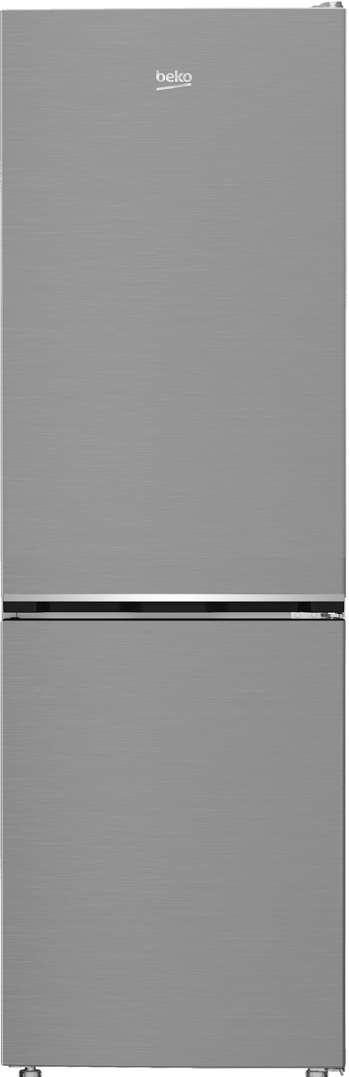 BEKO B1RCNA364XB FRIGORIFERO COMBINATO, A 1865 mm, 4 ripiani, Rumorosità 37 dB(A), Platino, Classe E