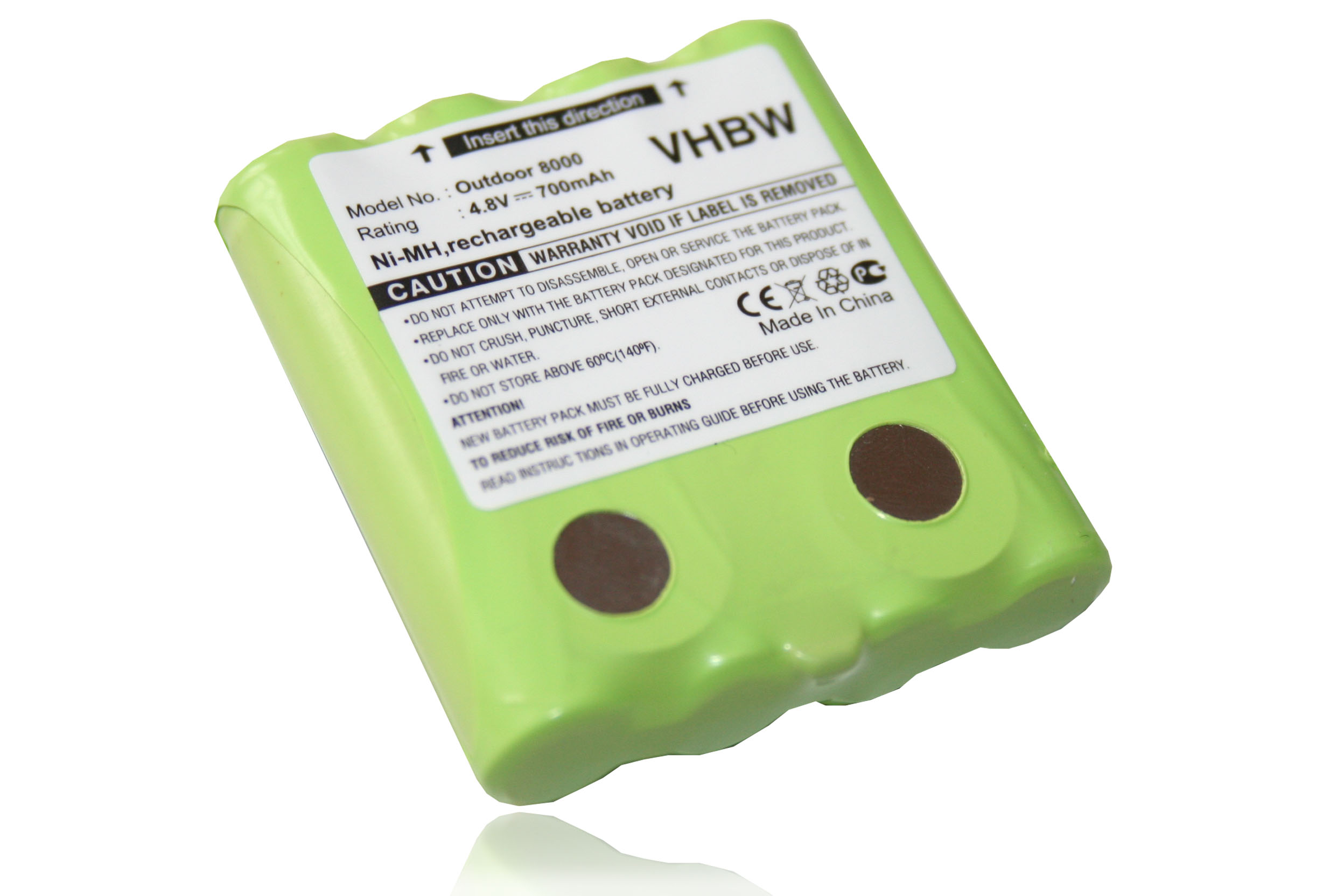 VHBW kompatibel mit Simvalley WT-100 Funkgerät, NiMH Akku - 700