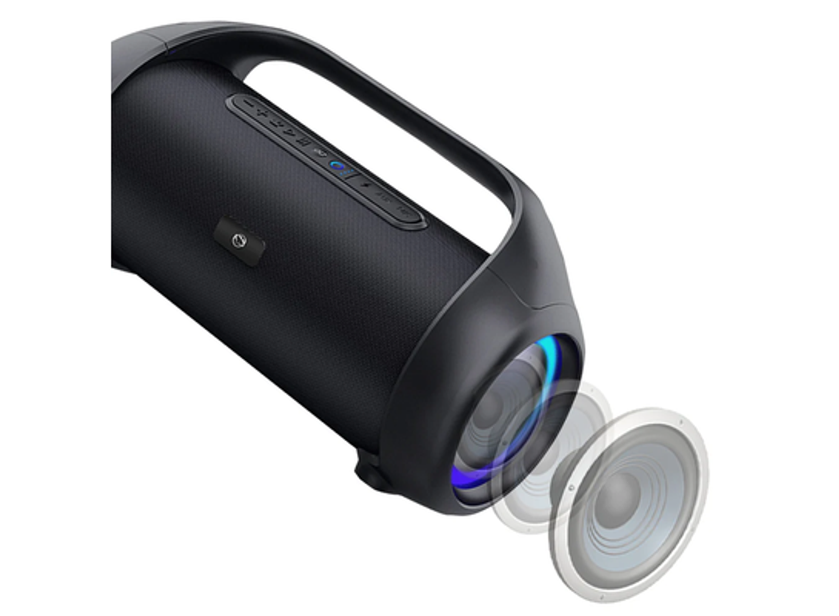 MANTA SPK310 Bluetooth Lautsprecher, Schwarz