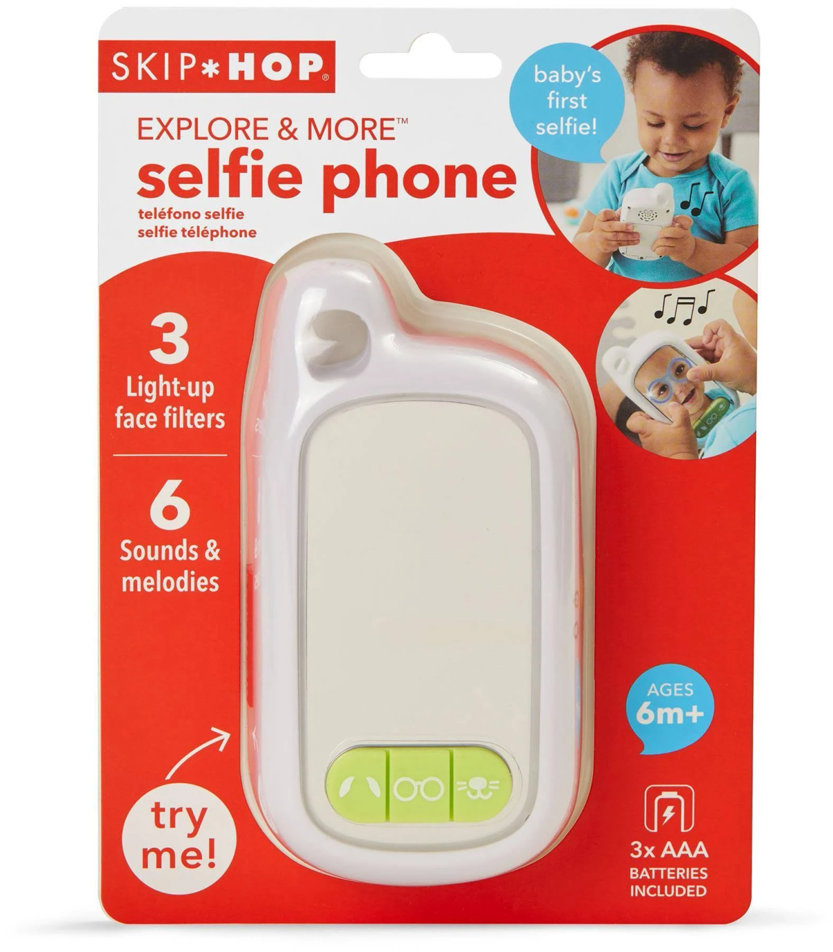 SKIP HOP Selfie Babyphone Weiß