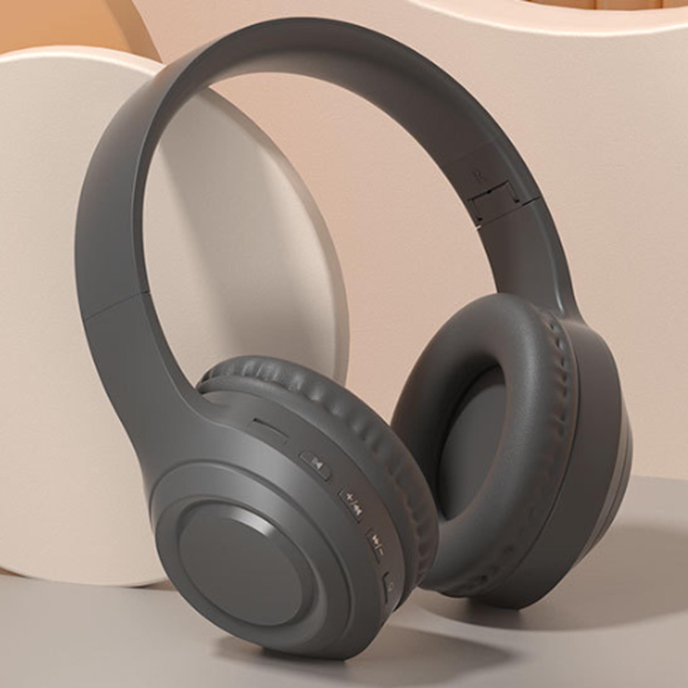 schwarz DIIDA Gaming-Headset, Bluetooth-Kopfhörer Over-ear