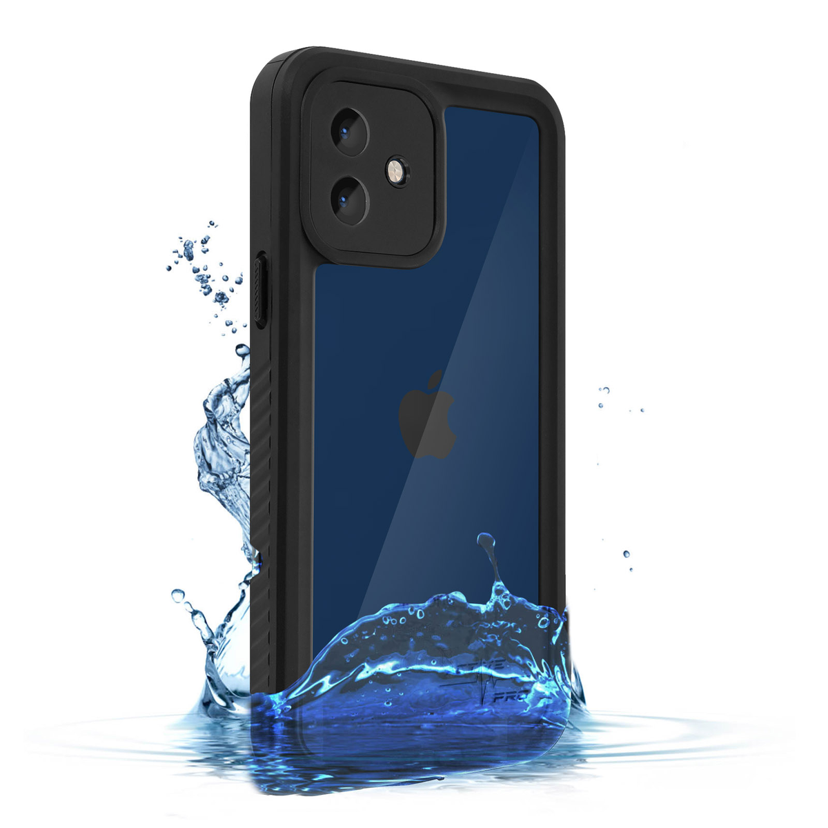 4SMARTS 12 4S467652, Mini, iPhone Unterwasserschutzhülle, schwarz Apple, | transparent